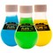 Super Cool Slime: Glow In The Dark Pack of 3, 5oz Bottles In Blue Yellow & Green, Light Activated, Moves Like A Liquid But Feels Like A Slime, Sensory Activity, Stress Reliever